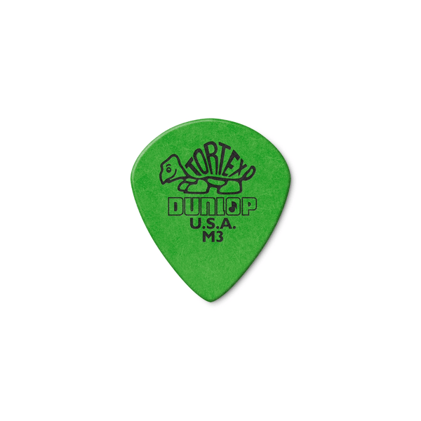 Dunlop 472R Tortex Jazz Green M3