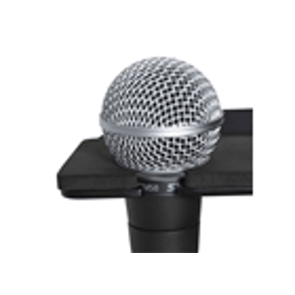 Gator Frameworks GFW-MIC-4TRAY Supporto multi-microfono per 4 microfoni<br>