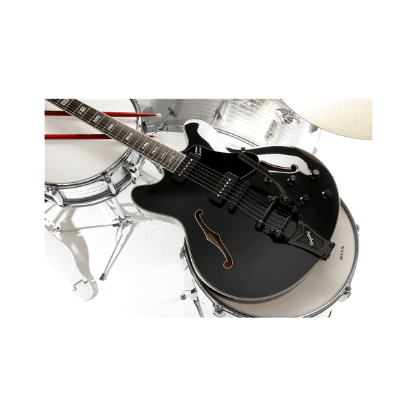 Vox Bobcat V90B Bigsby Jet Black