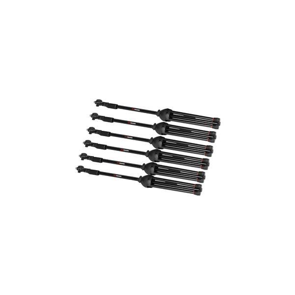 Gator Frameworks GFW-MIC-6TRAY Vassoio per 6 microfoni compatibile con stand microfonici