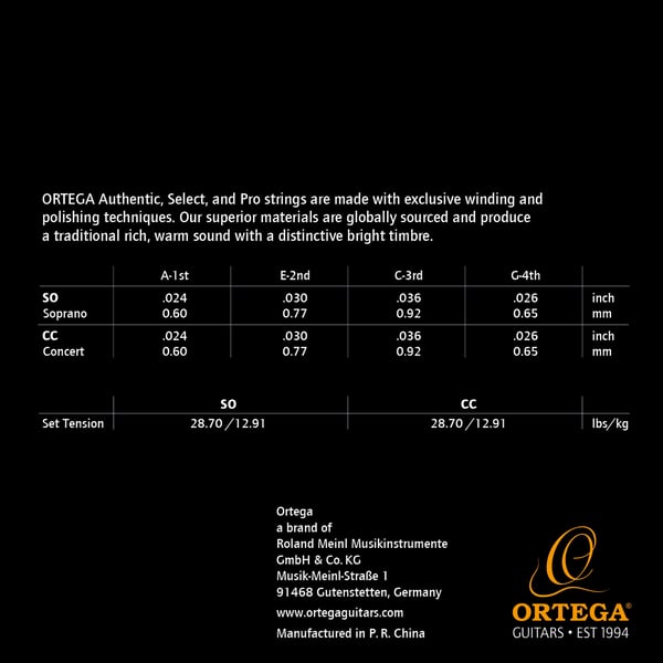 ORTEGA UKA-CC