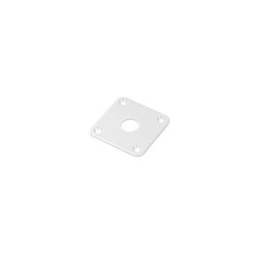 SOUNDSATION PARTS Placca Innesto Jack in ABS adatto per Les Paul (Bianco)