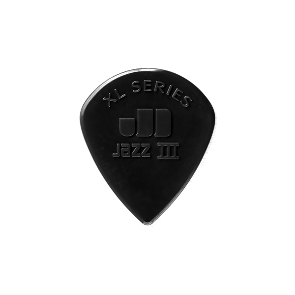 Dunlop 47RXLS Nylon Jazz III XL Black Stiffo, Bag/24