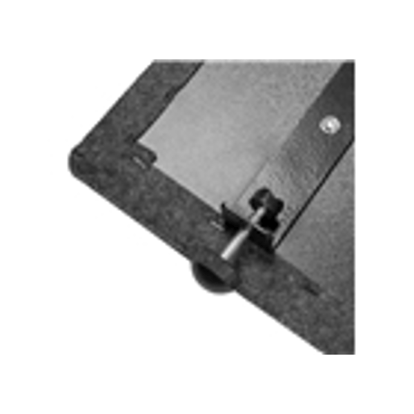 Gator Frameworks GFW-UTL-CART-LD Piano inferiore per carrelli utility con superficie piana antiscivolo