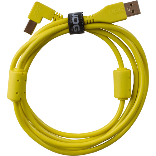 UDG U95006YL - ULTIMATE AUDIO CABLE  USB 2.0 A-B YELLOW ANGLED 3M