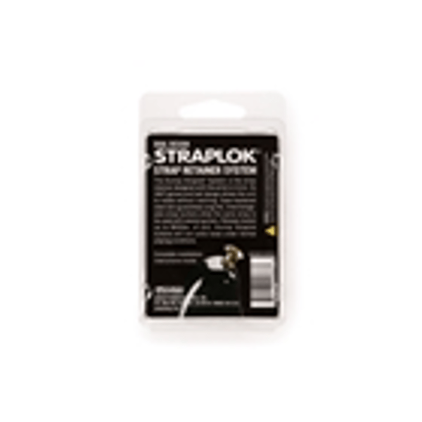 Dunlop SLS1033BK Straplok Dual Design Strap Retainer System, Black