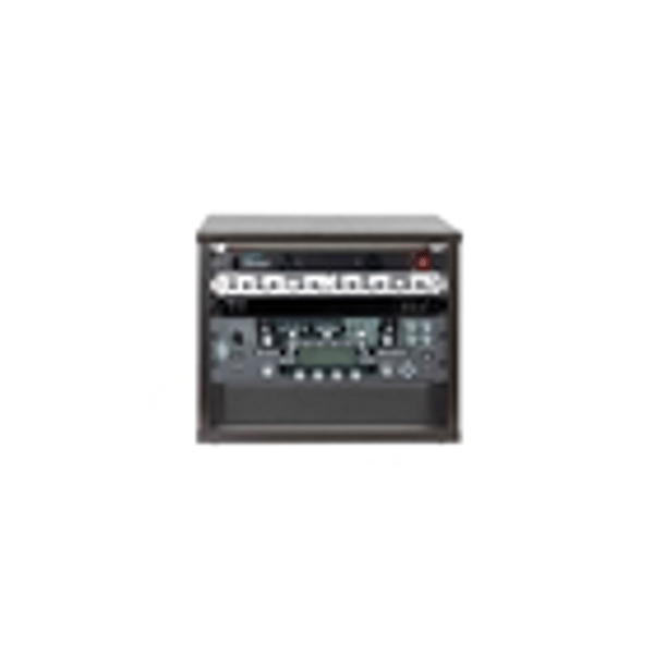 Gator Frameworks GFW-ELITERK-8U-BRN Rack 8U in legno noce scuro finitura standard<br>