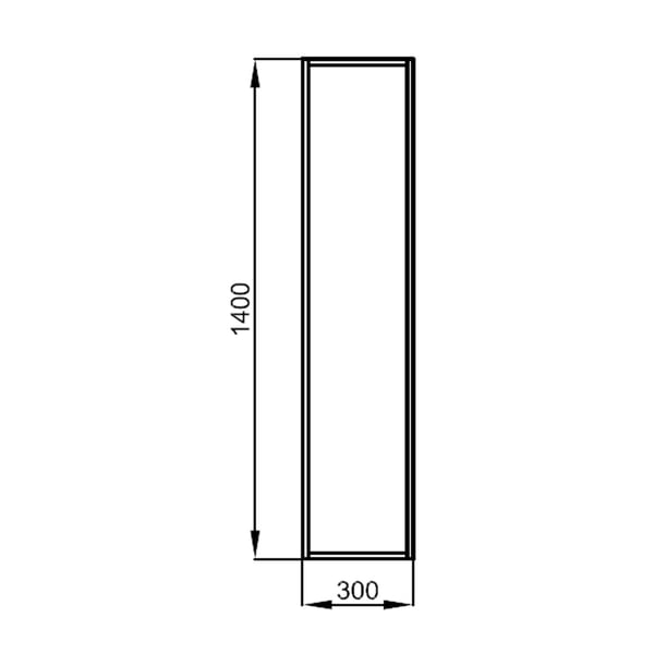 Arredo bagno NARCISO 1200 NERO OPACO + Lavabo. Modello Senza Specchio