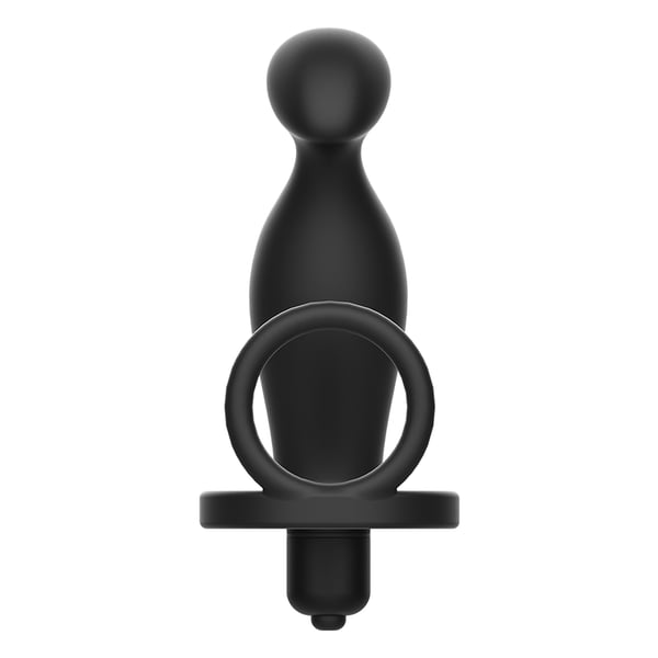 ADDICTED TOYS ANAL PLUG MIT SCHWARZEM SILIKONRING