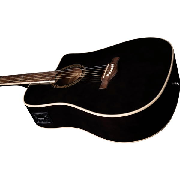 Eko Guitars NXT D100ce See Through Black