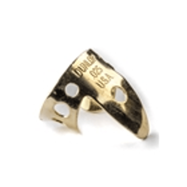 Dunlop 37R BRASS FINGER .025 - TUBO 20 PLETTRI