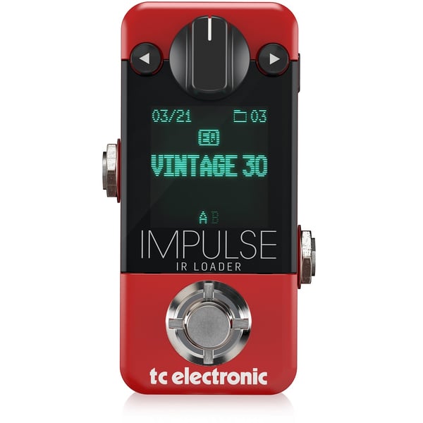 TC ELECTRONIC IMPULSE IR LOADER 12 CELESTION CAB MODELS 99 IR SLOTS 200MS A/B MODE