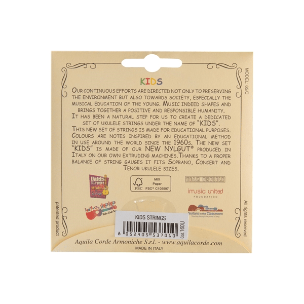 Aquila 160U Kids Ukulele Set, GCEA
