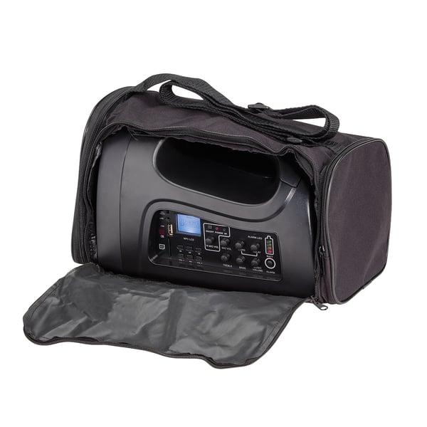 SOUNDSATION Amplificatore Portatile con radiomicrofono UHF a 16-canali, lettore MP3 e Blutooth™