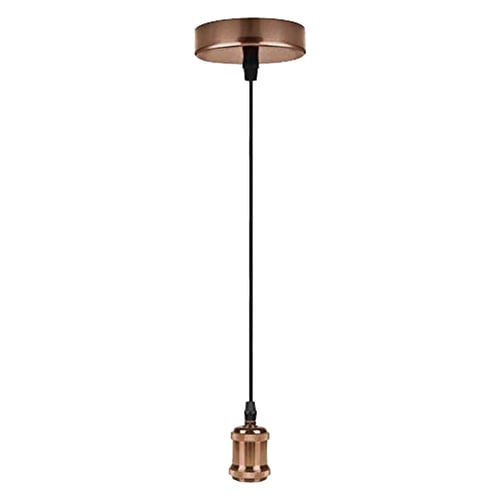 LAMPADARIO IN METALLO 'VINTAGE CM1040' colore ramato chiaro