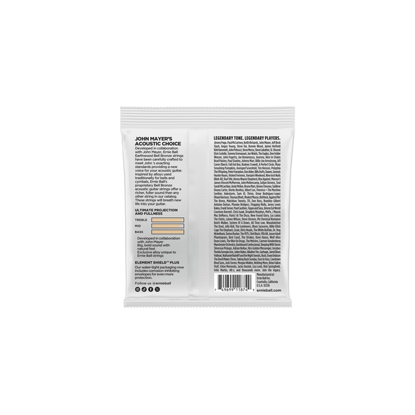Ernie Ball 2350 Earthwood Bell Bronze Acoustic Extra Light 10-50