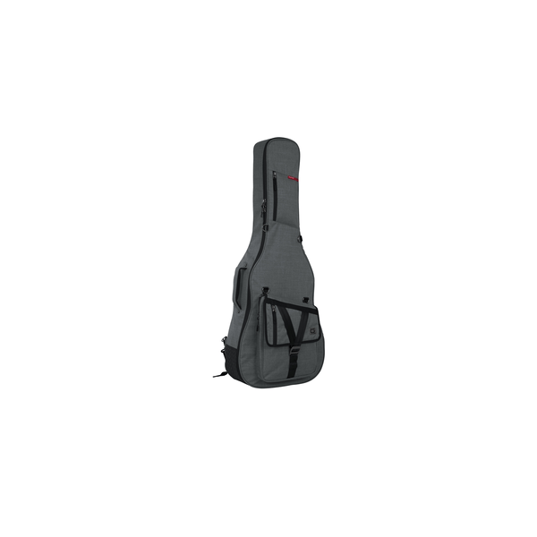 Gator Cases GT-ACOUSTIC-GRY Borsa Transit chitarra acustica Grigio chiaro