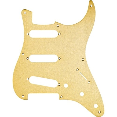 Fender Parts Battipenna Stratocaster S/S/S 8 fori di montaggio Gold