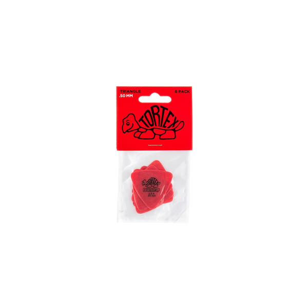 Dunlop 431P Tortex Triangle Red .50