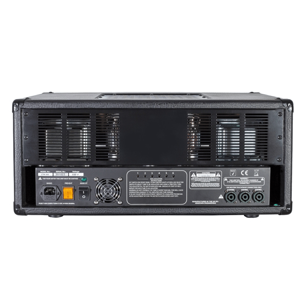 ASHDOWN CTM-300 TESTATA VALVOLARE PER BASSO ELETTRICO CTM300 300 WATT EQ 3 BANDE 6 SWITCH VU-METER EFX LOOP