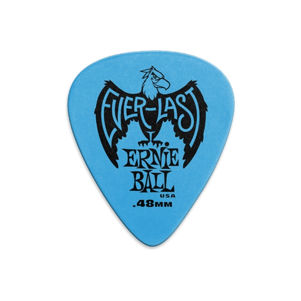 Ernie Ball 9181 Plettri Everlast Blue 0.48mm Busta da 12