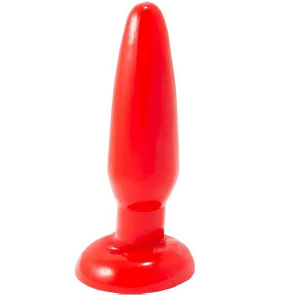 PLUG ANAL PEQUEÑO ROJO 15CM