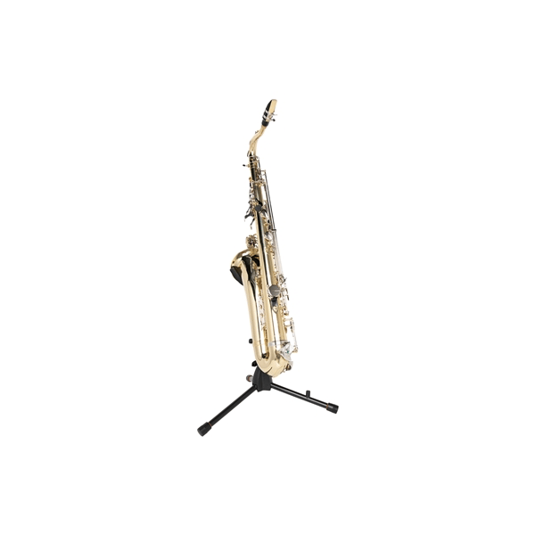 Gator Frameworks GFW-BNO-SAXFLU Supporto a treppiede per sax alto/tenore con attacco per clarinetto o flauto<br>
