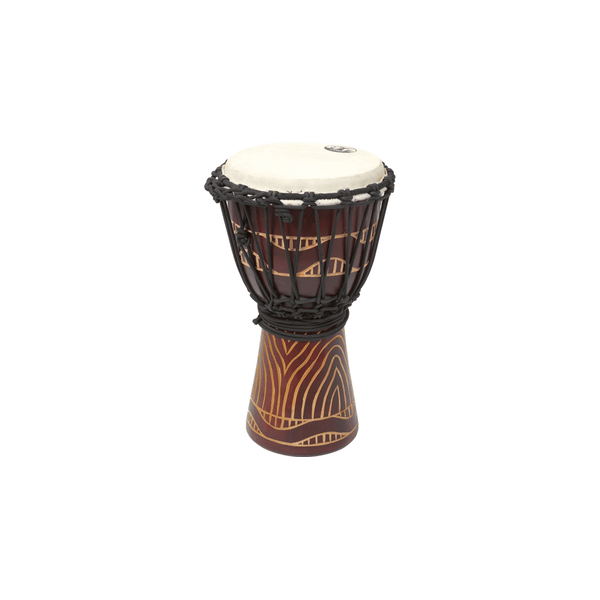 Tanga DA40-8T Djembe Slammer 8" Mogano Scolpito Rosso