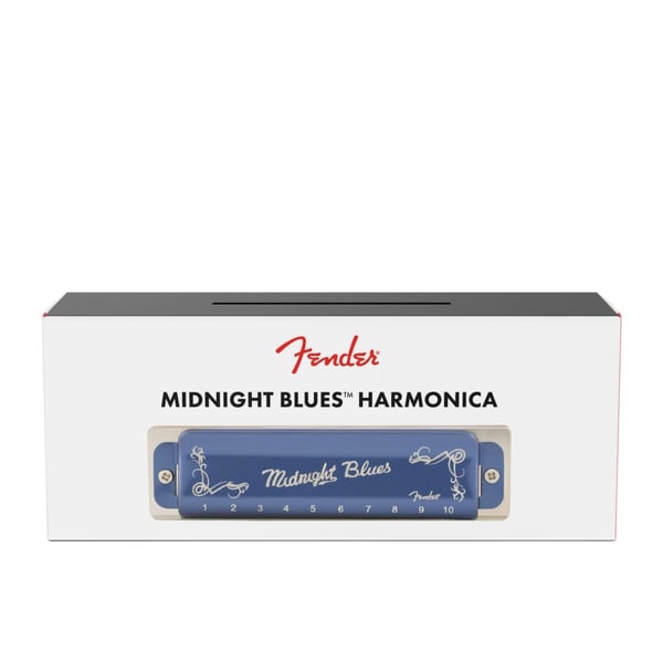 FENDER Midnight Blues Harmonica, Key of E