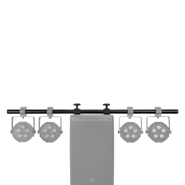 Gator Frameworks GFW-LIGHTSPKFLYMT Barra luci montabile su diffusori PA con punti di sospensione