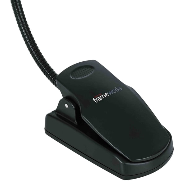 Gator Frameworks GFWMUSLEDR - Lampada LED rossa per leggii musicali