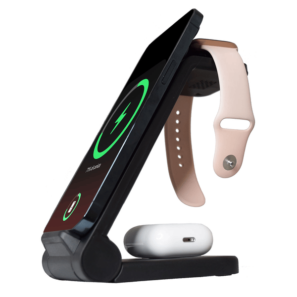 Unico Caricatore wireless 3 in 1