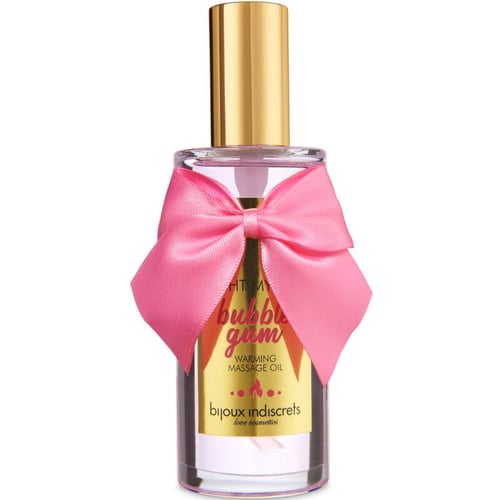 BIJOUX LOVE COSMETIQUES BIJOUX - INDISCRETS LIGHT MY FIRE OLIO DA MASSAGGIO EFFETTO CALORE GUSTO GOMMA