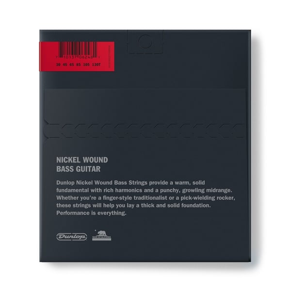 Dunlop DBN30130T Nickel Wound Tapered, Medium Set/6