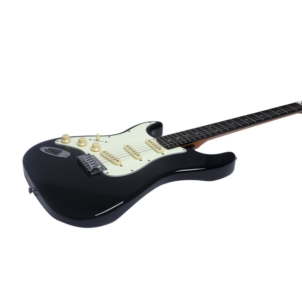 Eko Guitars ST-300 Black LH