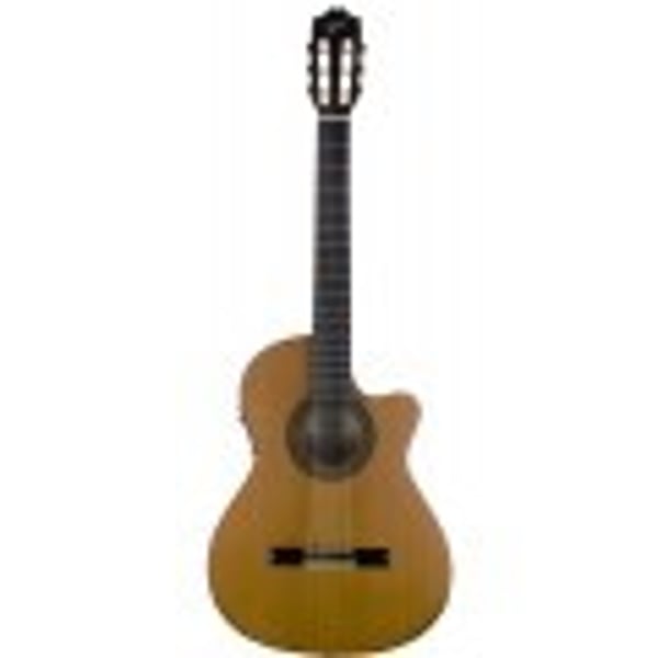 CUENCA Chitarra classica elettrificata a spalla mancante. Modello 50RCTW ESTRETCHA