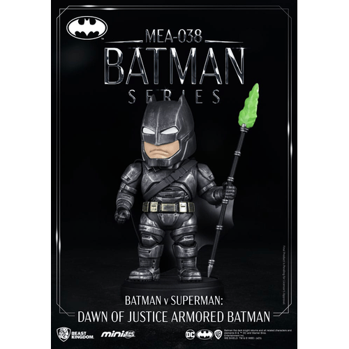 Dawn of Justice Mini Egg Attack Figur Armored Batman 8 cm