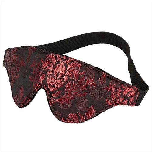 CALEXOTICS – SCANDAL BLICKDICHTE AUGENMASKE MIT ROTEN DETAILS