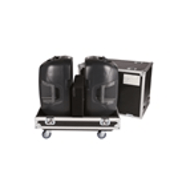 Gator Cases G-TOUR SPKR-215 Flight Case coppia di speaker da 15"