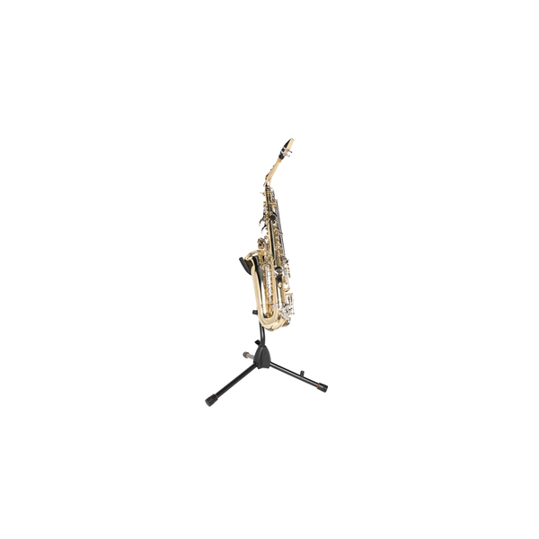 Gator Frameworks GFW-BNO-SAXFLU Supporto a treppiede per sax alto/tenore con attacco per clarinetto o flauto<br>