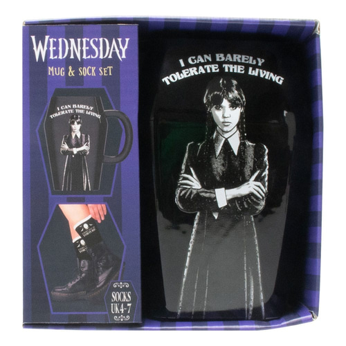 Wednesday Set Taza y Calcetines