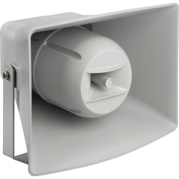 MONACOR DIFFUSORE A TROMBA ATTIVO A 2 VIECON MODULO DANTE® INTEGRATO
