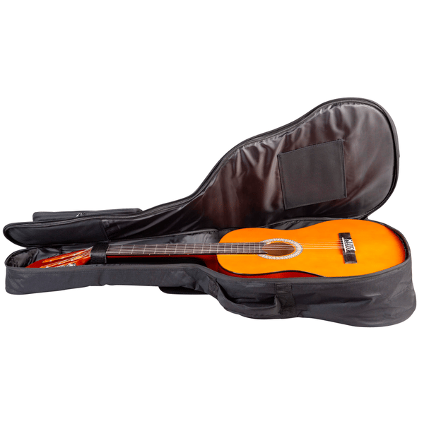 PROEL STAGE Borsa per chitarra Classica in poliestere 600D antistrappo con imbottitura da 10mm. Disponibile nel colore nero.