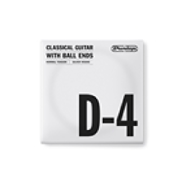 Dunlop DCV04DNB Corda Singola Nylon 04 Avvolta Tensione Normale
