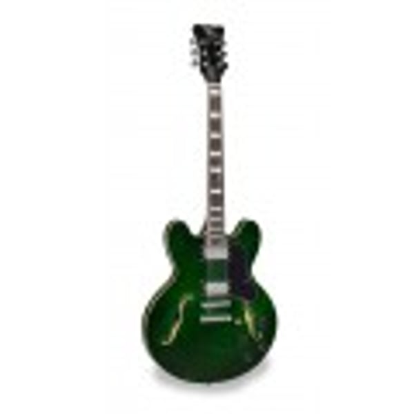 SOUNDSATION Chitarra semiacustica double cutaway con Humbucker. Modello J-ROOT H JGR