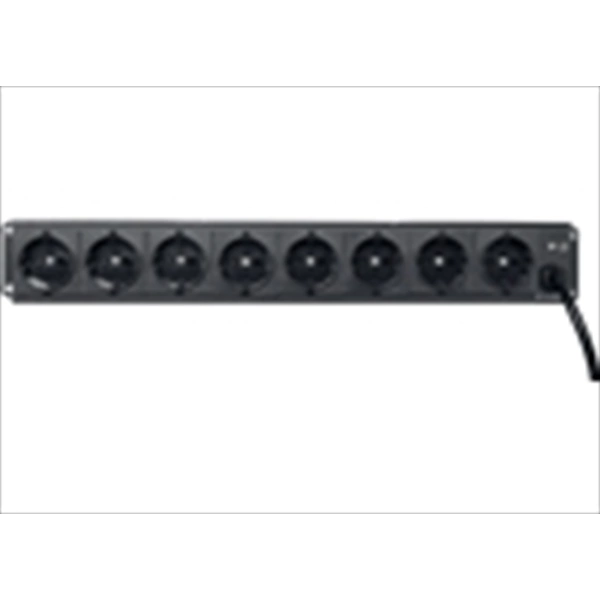 Algam Lighting DISPATCH-8 Multipresa 8 Posti da Rack Interruttori Individuali