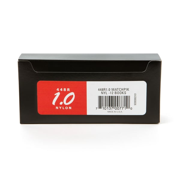 Dunlop 448R1.0 Match Piks Nylon Black 1.00mm