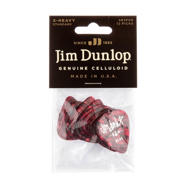 Dunlop 483P09XH RED PRL CL-12/PLYPK