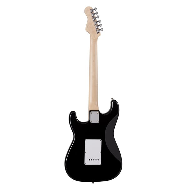 SOUNDSATION Chitarra elettrica double cutaway con 2 single coil + humbucker splittabile e meccaniche autobloccanti (equipaggiata Wilkinson, tastiera acero). Modello RIDER-PRO-MSH BK