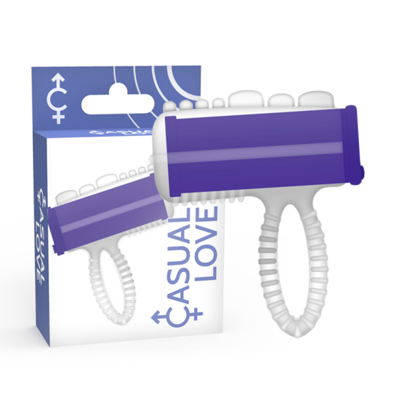 CASUAL LOVE- LÄSSIGE RING VIBRATOR LILAC TONGUE